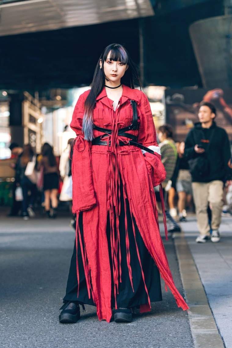 color rojo moda urbana 2019 otono