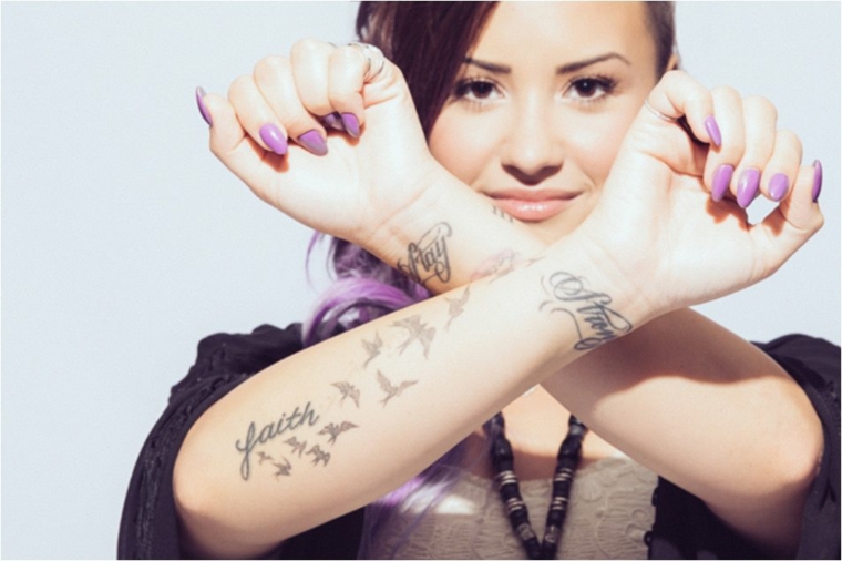demi lovato tatuajes