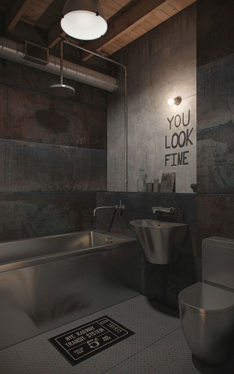 diseno-bano-estilo-industrial-moderno