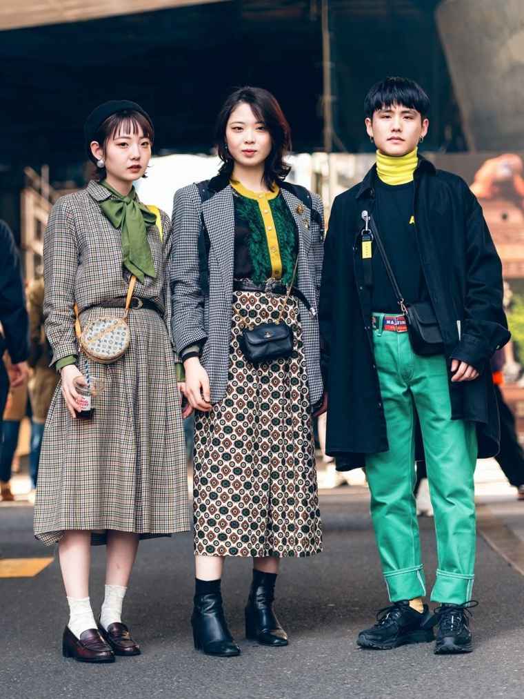 estilo retro callejero tokyo