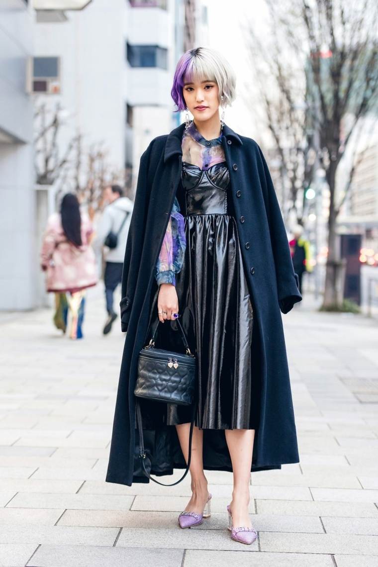 moda-urbana-tokyo semana moda vestido cueo