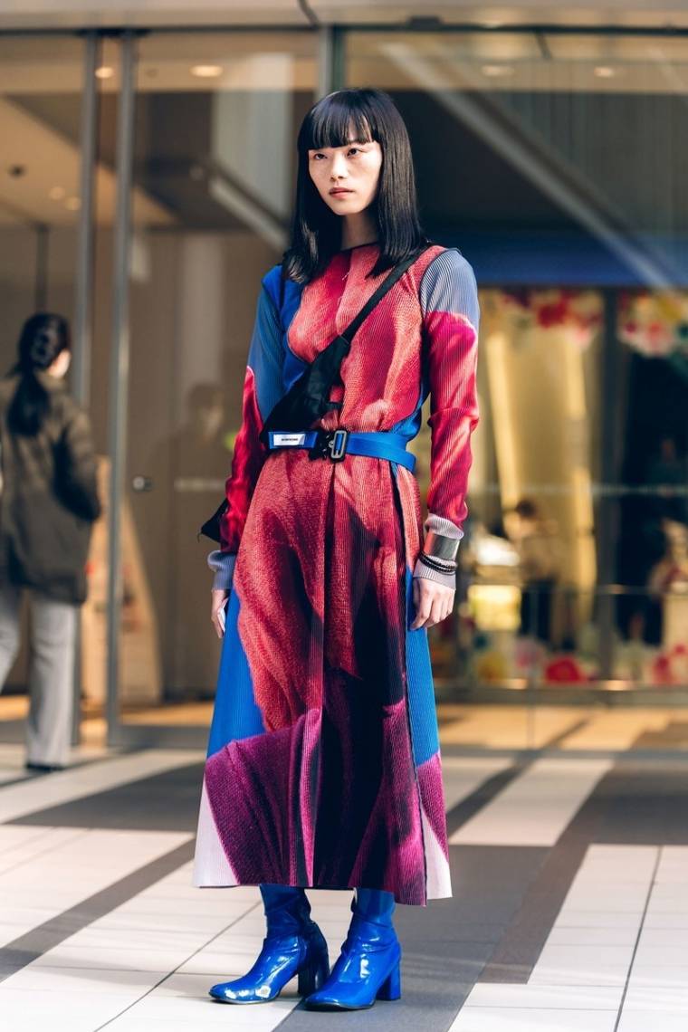 semana moda tokyo vestido ideas