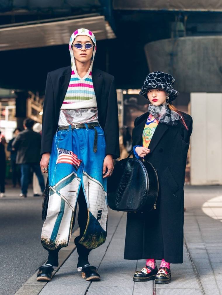 vestimenta atrevida semana moda tokyo