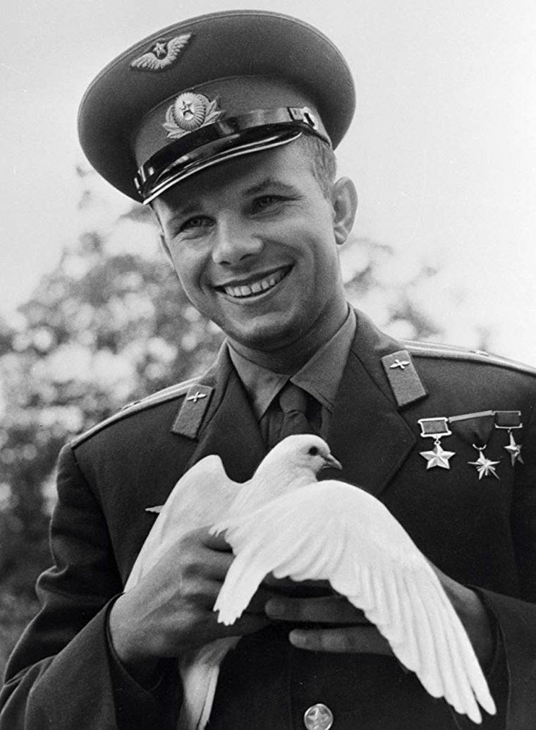 Yuri Gagarin paloma blanca