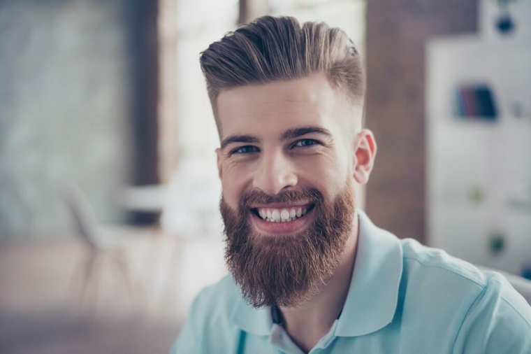 barba corta de moda