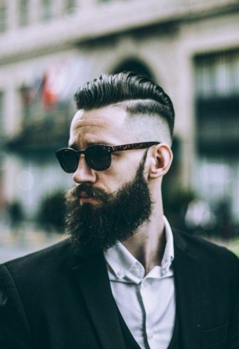 barba y peinado modernos