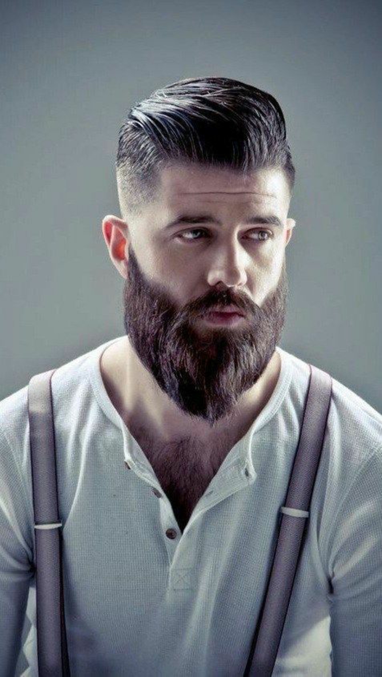 estilo de barba y bigote