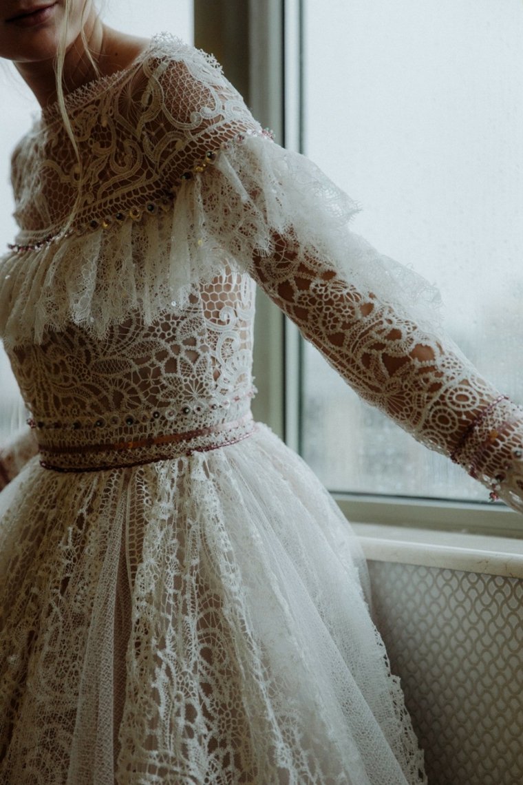 boda boho chic-estilo-vestido-novia