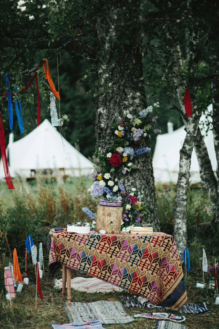 boda boho chic-mesa-dulces