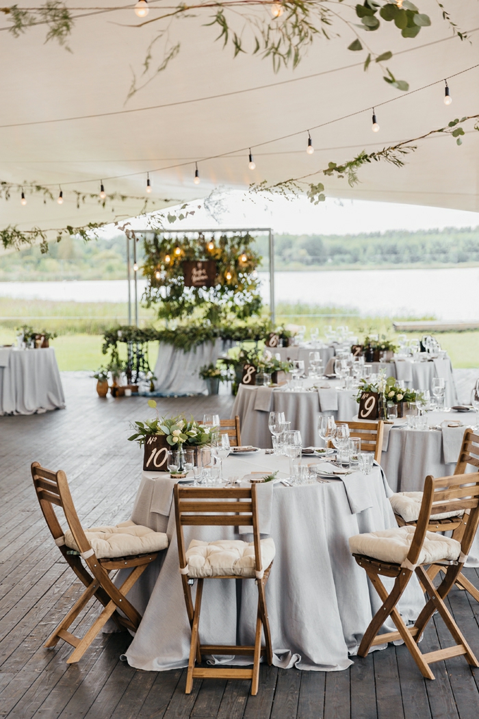 bodas temáticas-estilo-minimalista-cena