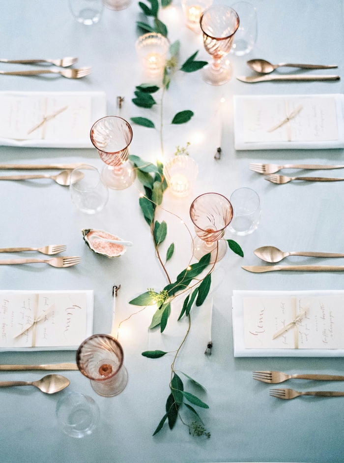 bodas temáticas-estilo-minimalista-centro-mesa