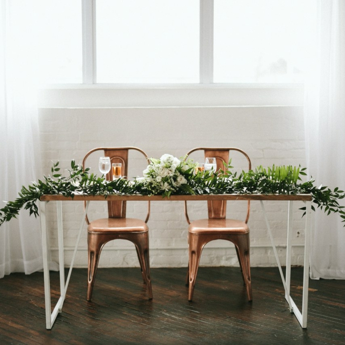 bodas temáticas-estilo-minimalista-decorar-mesa