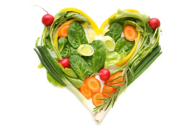 corazón vegetariano