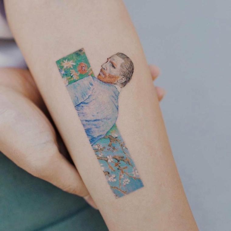 Tatuajele în tendințe Van Gogh