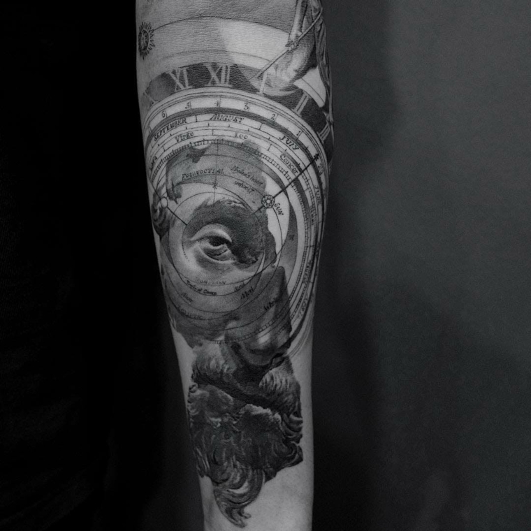 modern tattoos arm