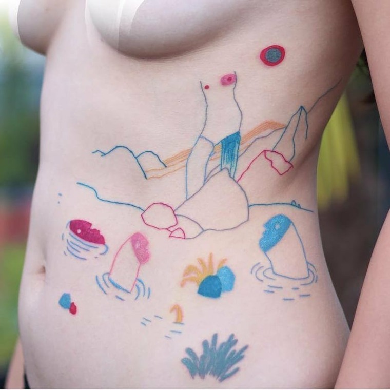 tatuajes modernos conceptuales