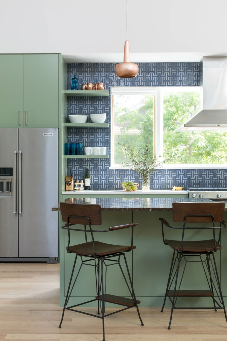 Estilos de cocinas - 20 diseños al estilo eclectico muy originales