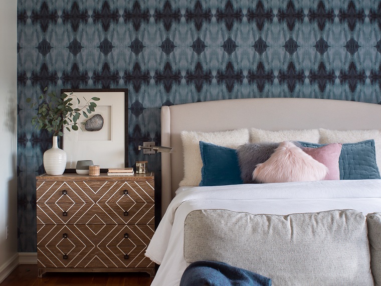 Estilo ecléctico para el diseño del dormitorio moderno