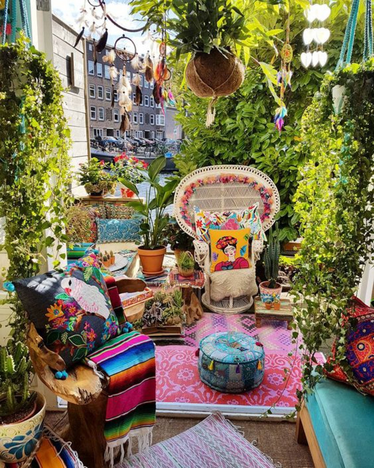 Patio boho chic - prepara el paijase para pasar ratos inolvidables este