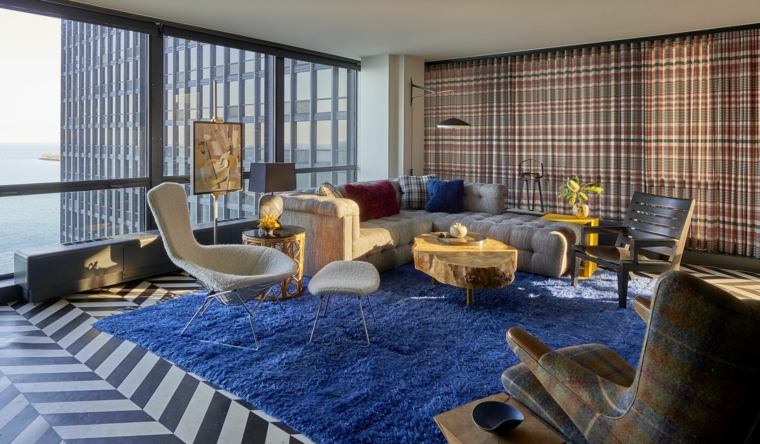 muebles de sala modernos 2019-combinar-colores