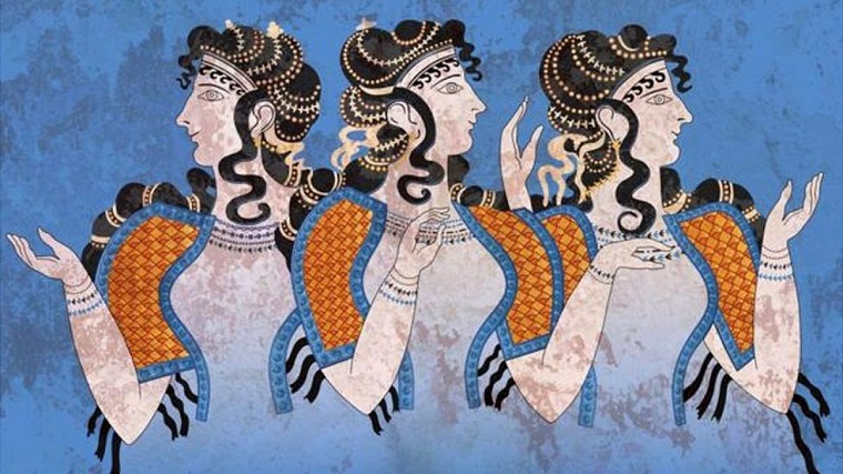Mural de la Antigua Grecia