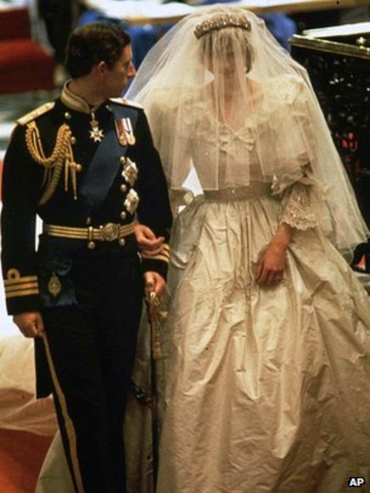 princesa Diana boda