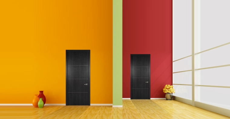 puertas modernas de MDF