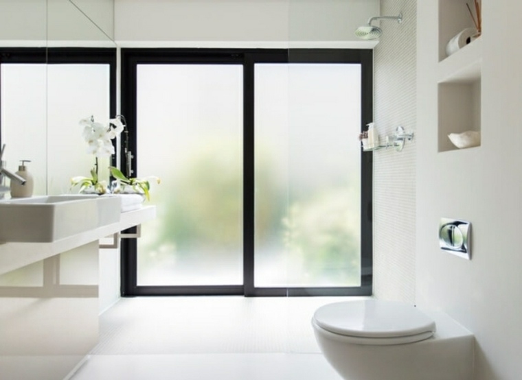 puertas modernas para interiores de casas baño