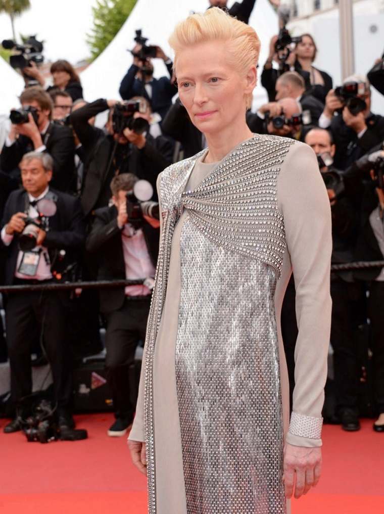 Tilda Swinton en el Festival de Cannes 2019