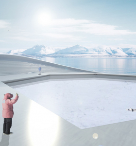 El equipo de diseño planea enfrentar el cambio climático en el Ártico