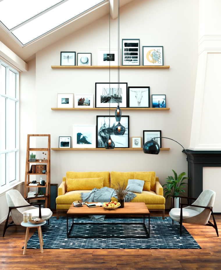 Combinar colores en el interior - La teoria de usar los colores para