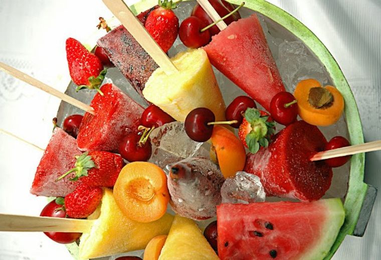 helados de frutas naturales