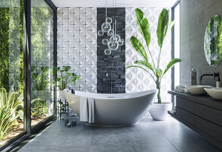 Baño- ideas modernas para renova el cuarto de baño con muebles de baño