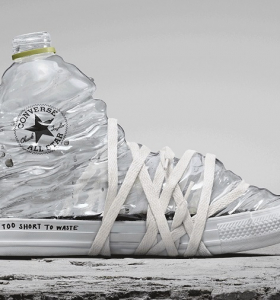 Las nuevas zapatillas de Converse hechas de materiales reciclados se ven tan bien como los originale...