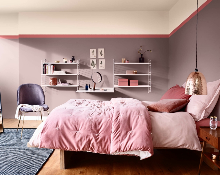 Combinación de colores para recámaras - añade color a tu dormitorio