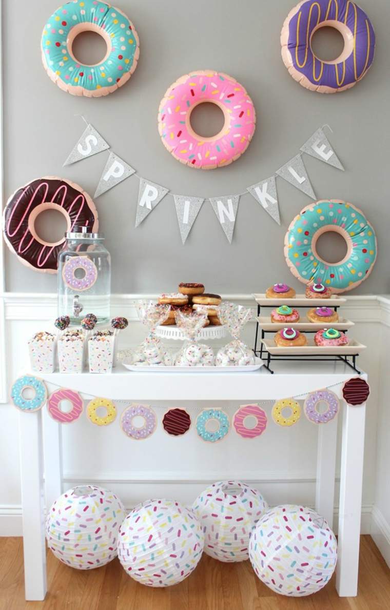  Baby Showers con rosquillas