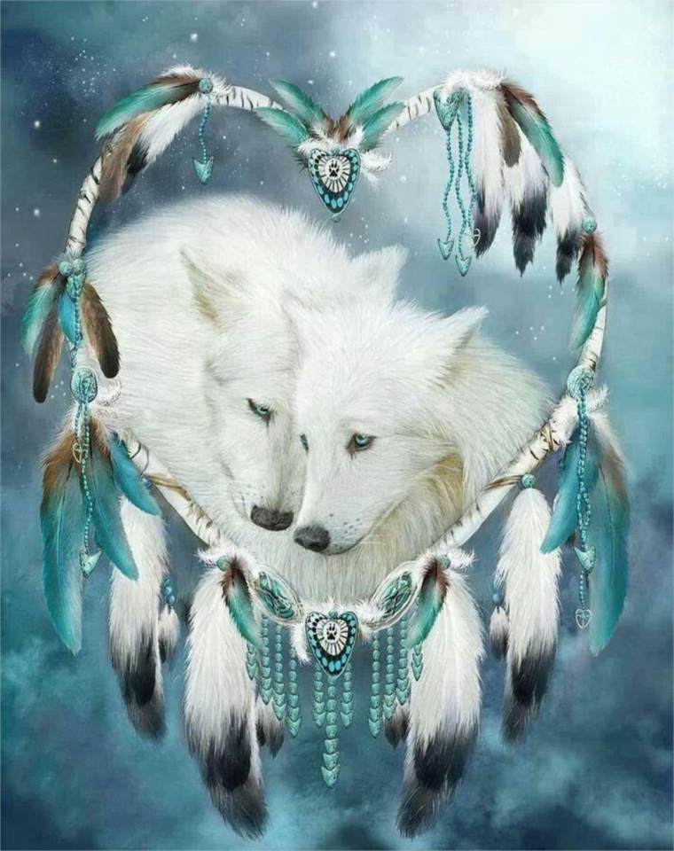 Lobos en la cultura nativa americana