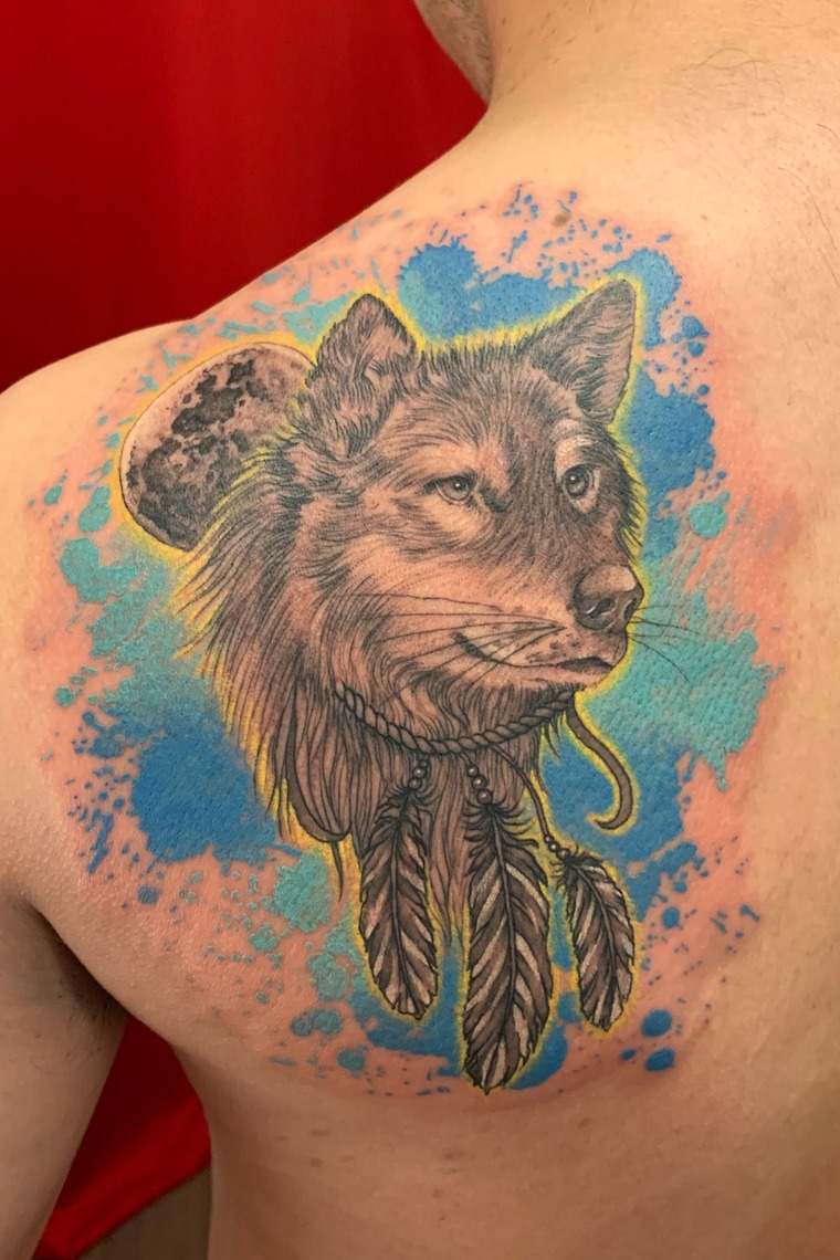 tatuajes de lobos sueños