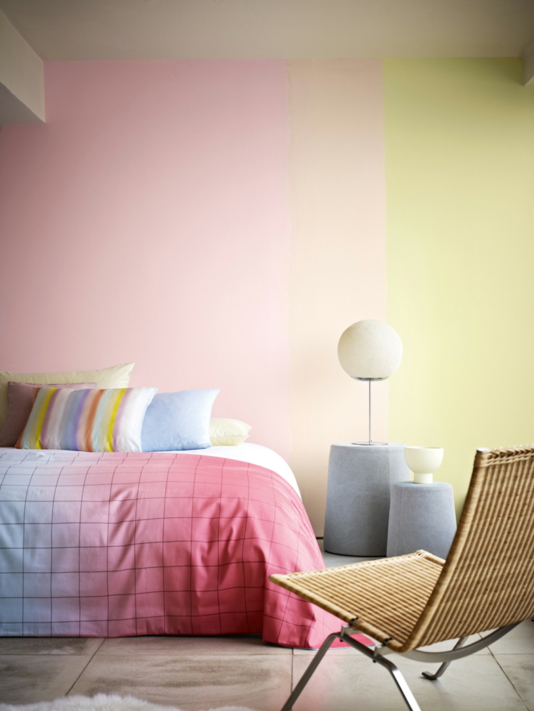 Combinación de colores para recámaras - añade color a tu dormitorio