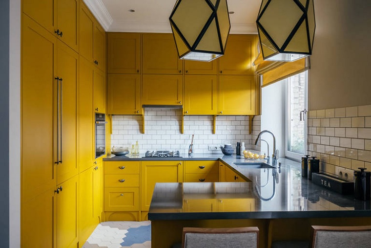 cocinas-color-amarillo-diseno