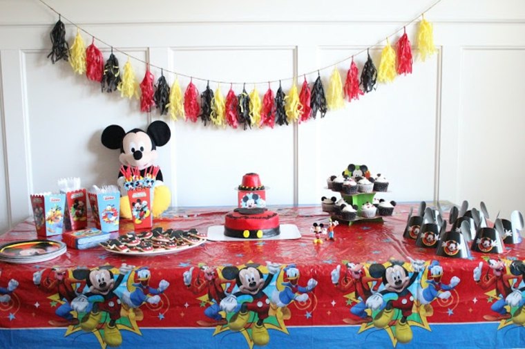 ideas de decoración de Mickey