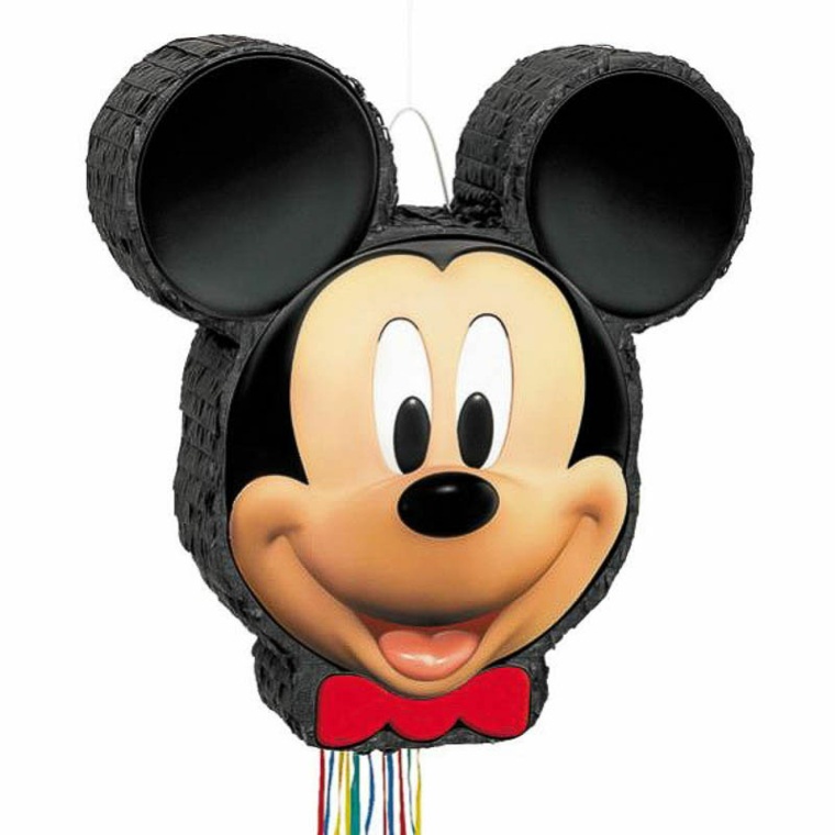 Ideas de piñata de fiesta de cumpleaños de Mickey Mouse para niños
