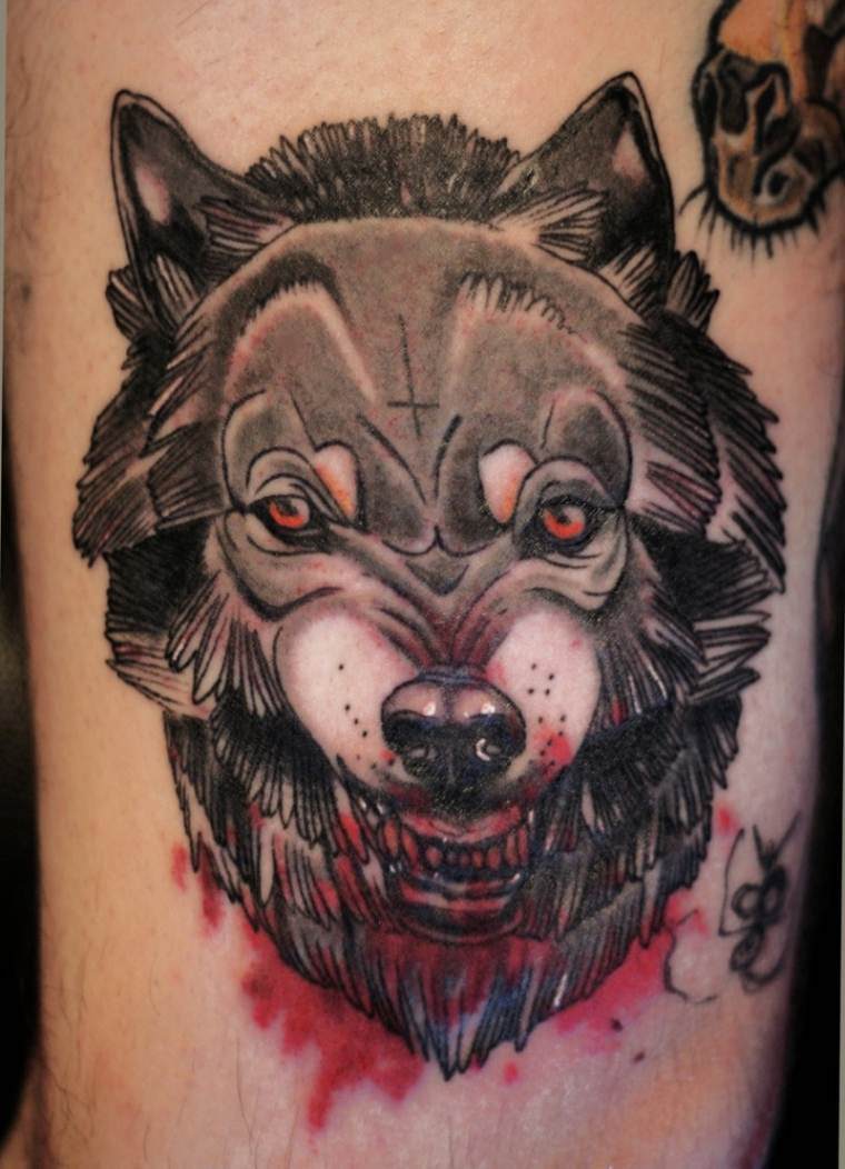 cabeza-lobo-tatuaje
