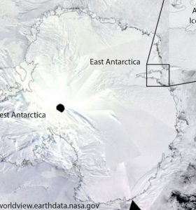 Un iceberg gigante se desprendió del témpano de hielo Amery en la Antártida