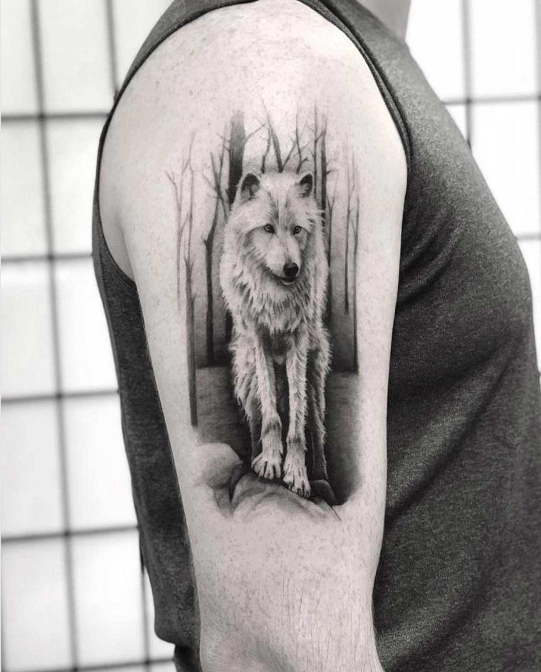 significado-de-tatuajes-de-lobos-hombre-hombro