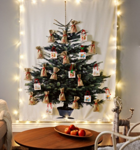 Árbol navideño reciclado - 40 ideas fantasticas para aprovechar