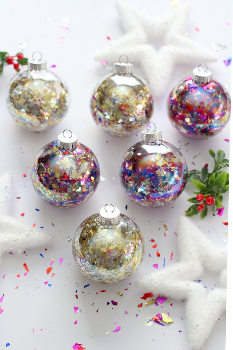 Bolas de Navidad y adornos - 99 geniales maneras para decorar tu hogar