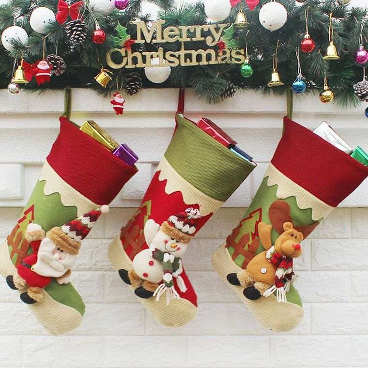 calcetines navideños decora