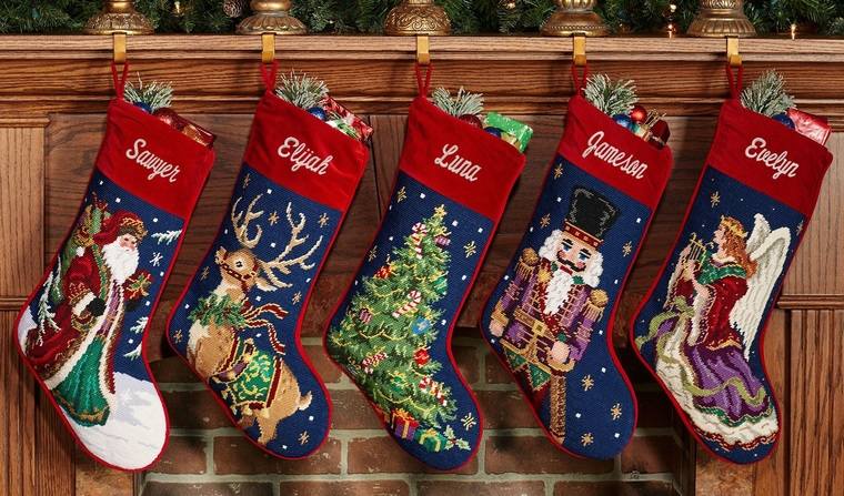 calcetines navideños inicios