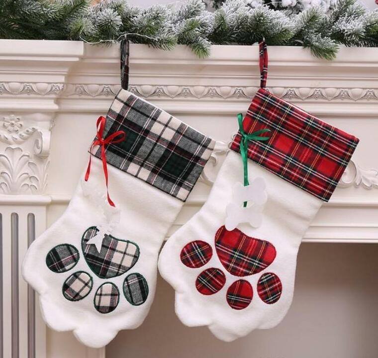 calcetines navideños mascotitas